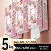 Extra Large 320-Sheet Wall-Mounted Hanging Facial Tissue & Hand Towel Pack