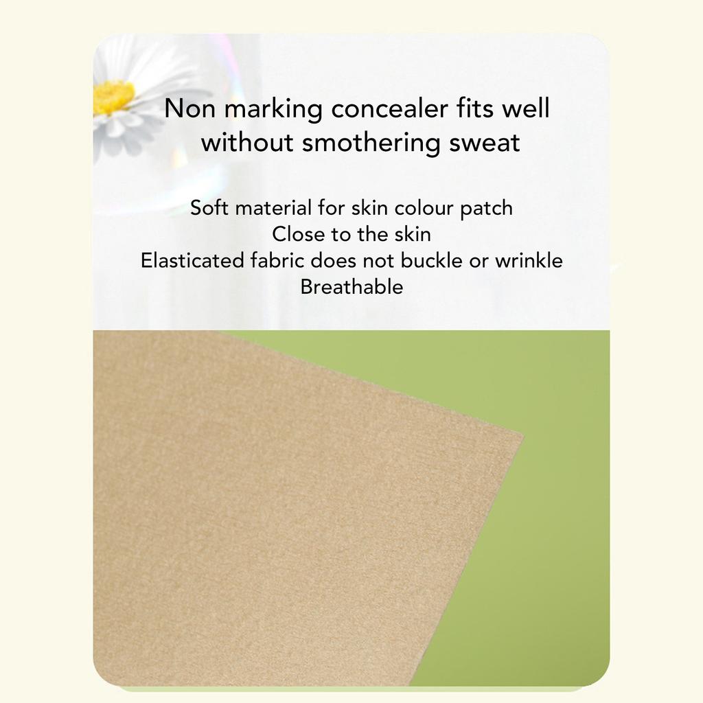 Tattoo Cover Up Patch 100 Stück Wasserdicht Unsichtbares Tattoo Tape Schweißfest Hautfreundlich Hoch Haftend Unsichtbar für Muttermal