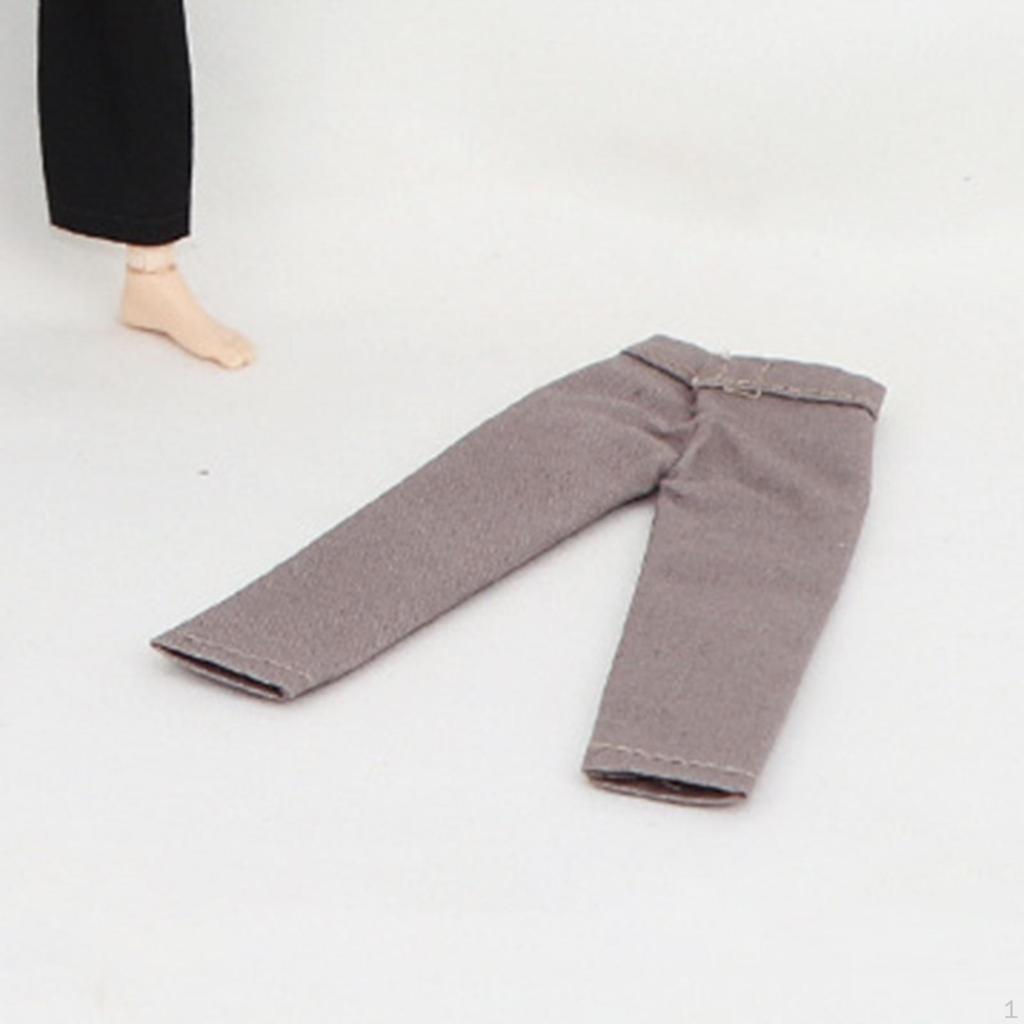 1/12 Action Figure Pants 6 Inch Woman Trousers Doll Clothing Miniature Costume