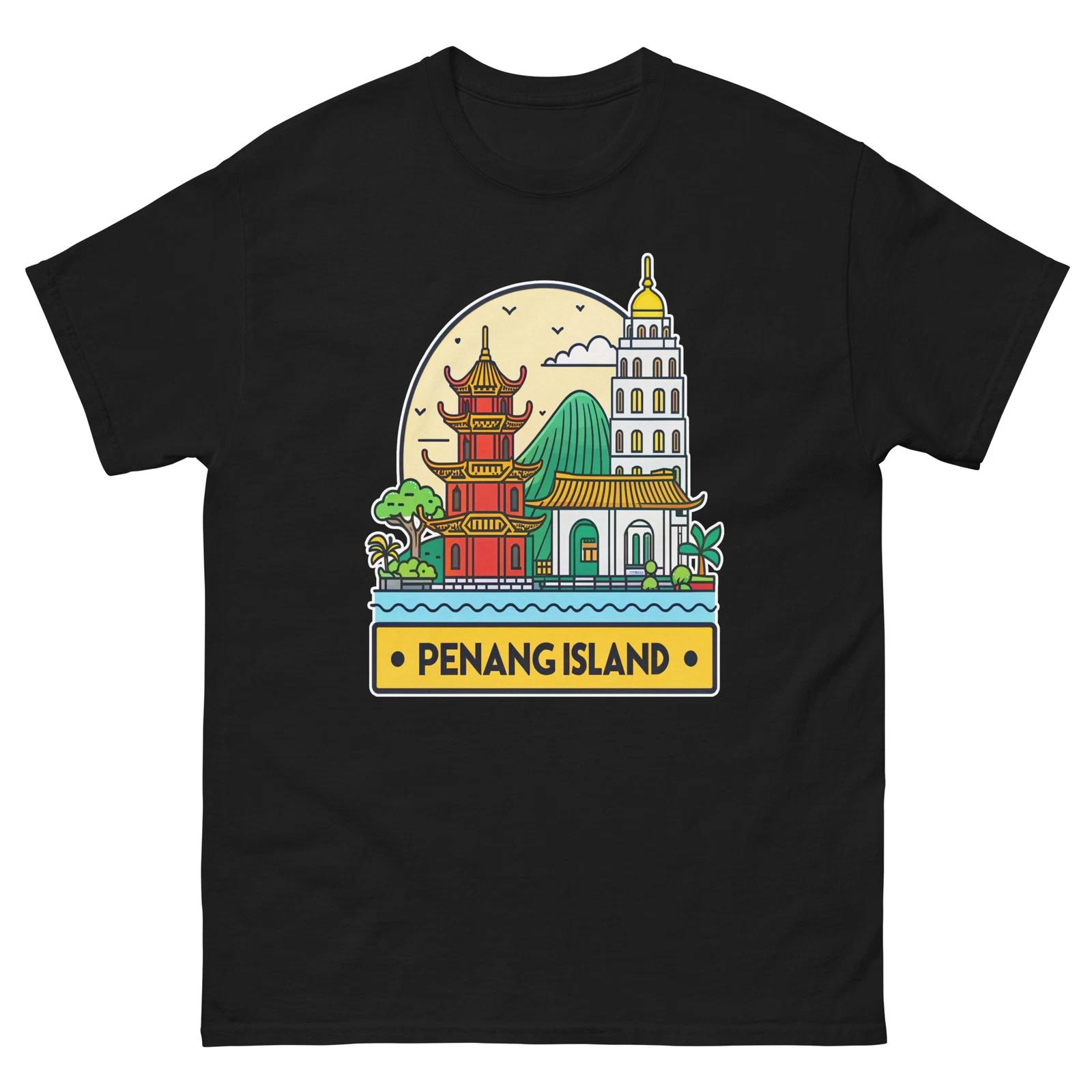 Penang Island World Travel Urban Area City T-Shirt XL