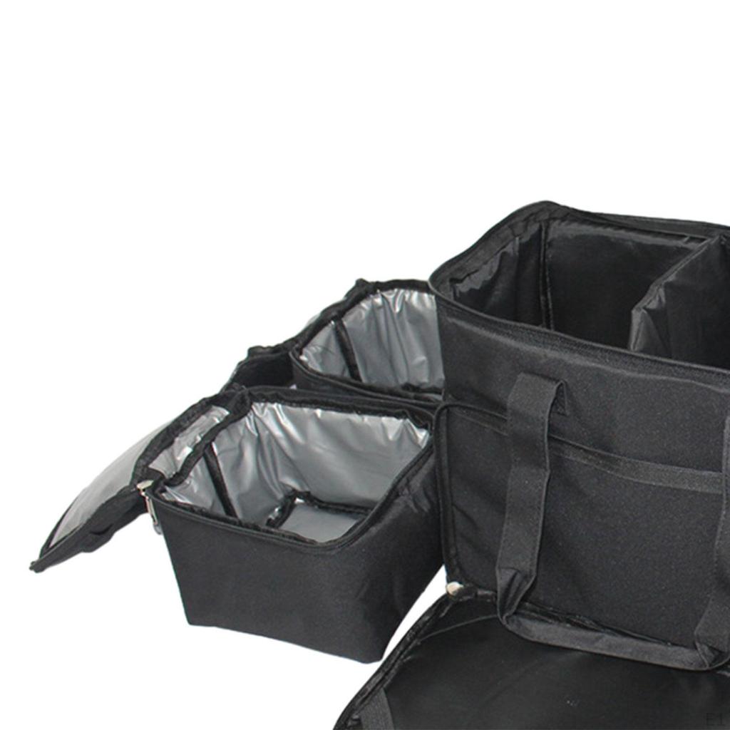 Weekend Overnight Dog Travel Bag Pet Treat Carrier with Handle Food Storage Containers for