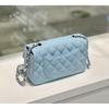 Women's Bag 2025 New Style Fashionable  Ring-grid Chain One-shoulder Cross-body Classic Lock-locking