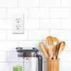 5/10pcs Funny Fake Outlet Stickers, Prank Wall Decals for Office and Home, Power Socket Switch Stickers, Home Decoration.