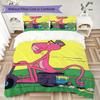 Pink Panther Pattern Bedding,Quilt Set Quilt Cover Pillowcase Home Birthday Gift (1*duvet Cover+2*pillowcase,without core)XSJT0917302