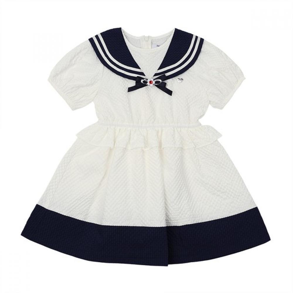 

French Cat White Sailor Collar Dress Q52dao060w1 white/145