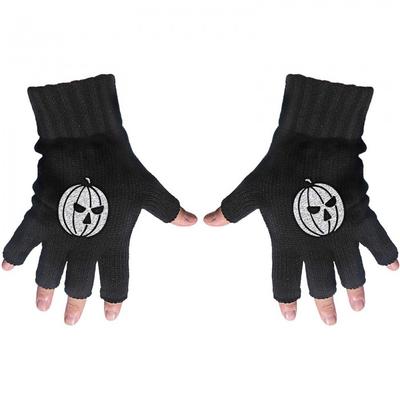 Helloween Unisex-Erwachsene Kürbis Fingerlose Handschuhe