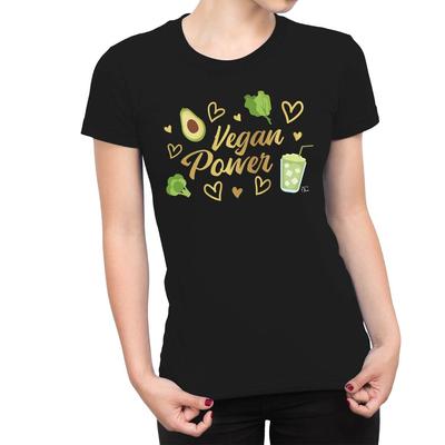 1Tee Womens Vegan Power T-Shirt