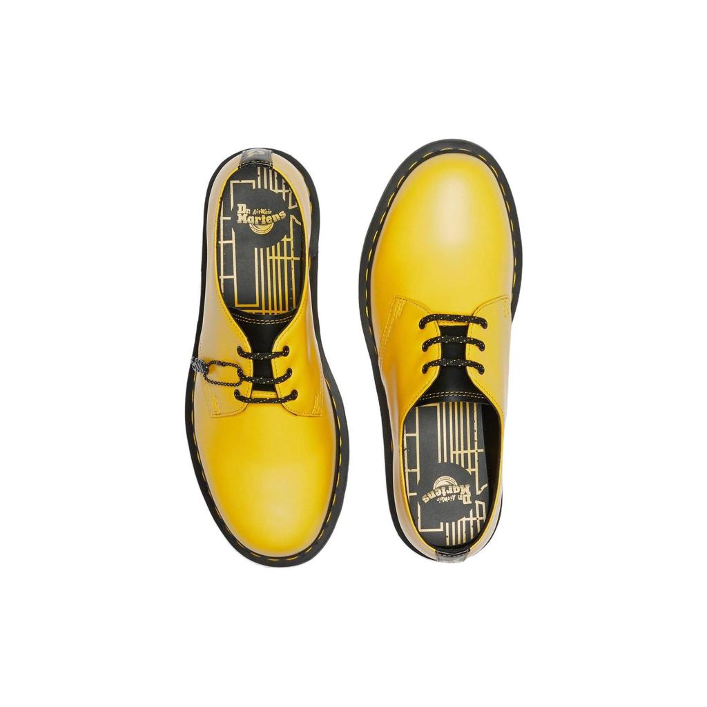 Dr. Martens 1461 Leather 3-Hole Simple Comfortable Low-Top Casual Shoes Unisex Casual Shoes Yellow 27265700