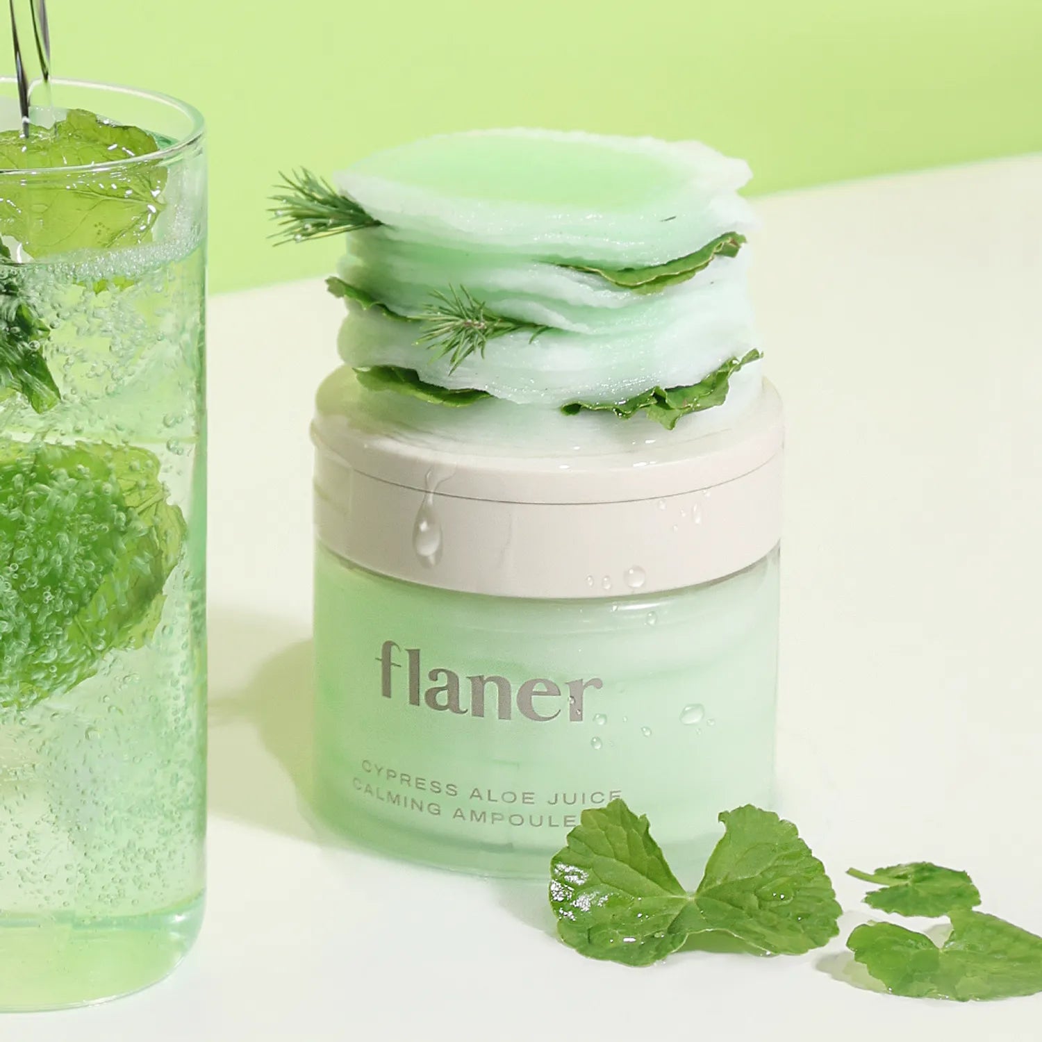 Flaner Cypress Aloe Juice Calming Ampoule Pad 70P 70P