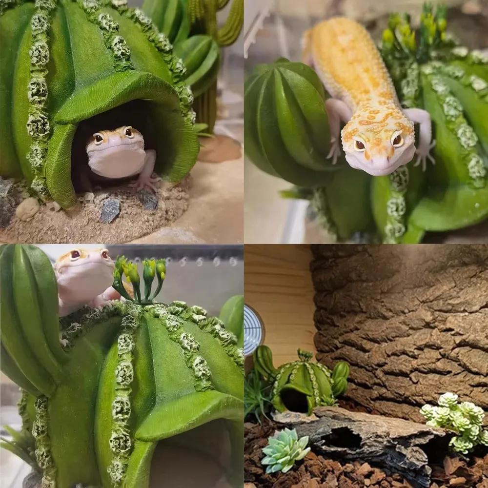 Aquarium Micro Decoration Rockery Retro Climbing Pet Fish Tank Landscaping Ornaments Stone Shrimp Hiding House