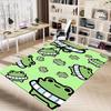 1pc frog green Carpet, Office Rug Outdoor Mat Home Decor Area Carpet Festival