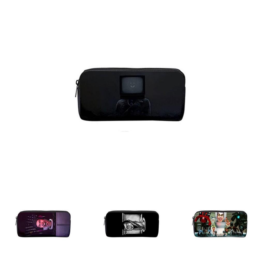 Skibidi Toilet Jogo 3d Transfronteiriço Novo Produto Estojo de Nylon para Estudantes