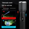 High-Power Portable Flashlight with Variable Focus and Detachable Battery for Long-Lasting Outdoor Use