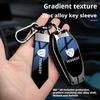 2026 Gorąca Naklejka Samochodowa Stop Cynku Pokrowiec na Kluczyk Samochodowy Flip Etui Brelok Uchwyt Muszla Dla Peugeot 208 3008 308 508 408 2008 4008 Auto