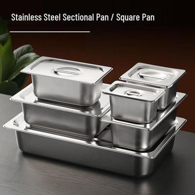 Edelstahl Gastronorm Behälter & Deckel