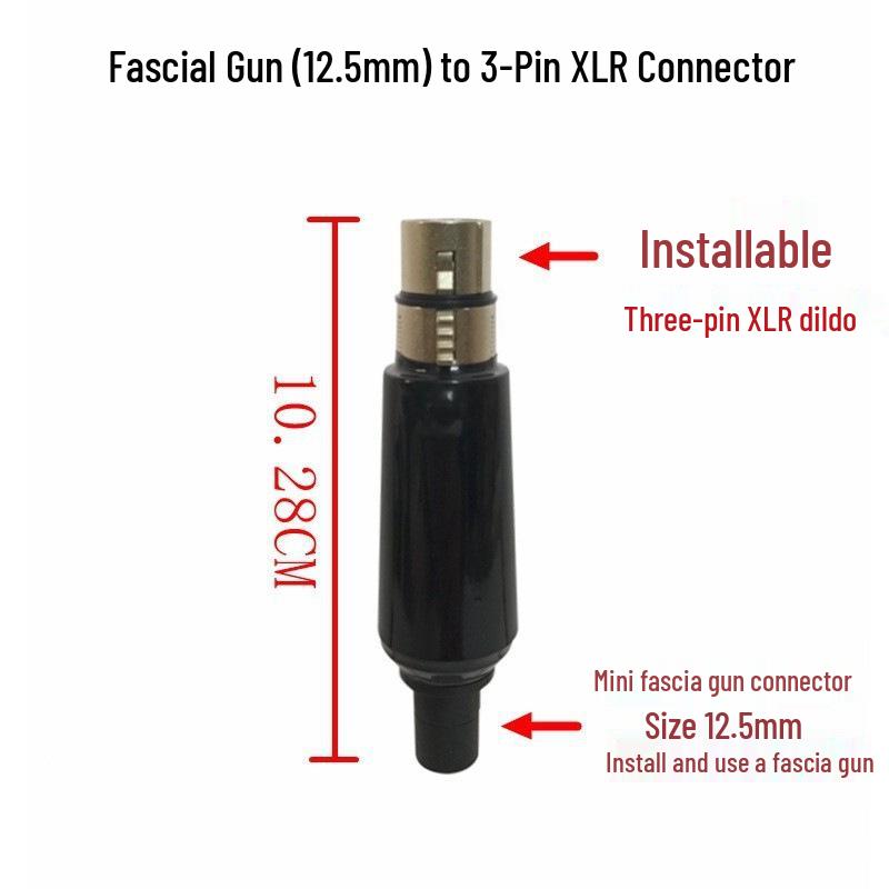 Spine-Shaped Deformable Extension Rod with Three-Hole Suction Cup, Connectors, and Accessories: Unisex Adult Toy