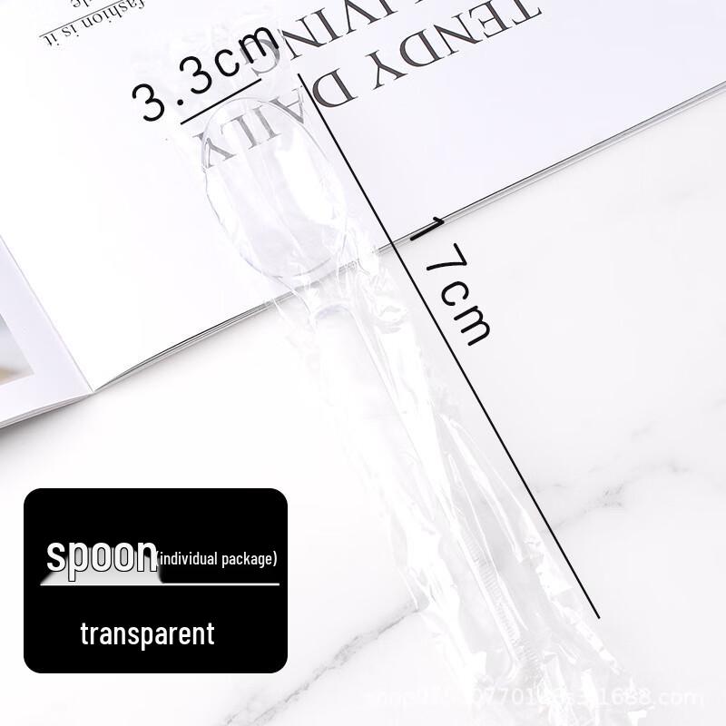 Handton Disposable Corn Starch Spoon