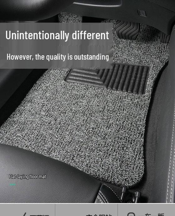 Volkswagen Tharu Anti-Slip Driver's Carpet-Style Floor Mat, Wear-Resistant, for Five-Seater.