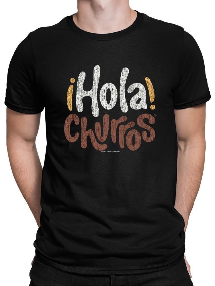 Hola Churros - Bold And Playful Dessert Art Print Men's T-shirt Unisex T-Shirt