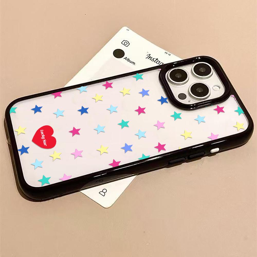Acrylic Phone Case for iPhone 11 12 13 14 Pro 12 14 16 Pro Max for Samsung A16 A36 A56 S24 FE High-quality Painted Anti-fall Mobile Phone Case