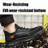 Labor Protection Shoes Factory Anti-smashing and Puncture Proof Four Seasons Light and Comfortable New Safety Protective Shoes Men's Model