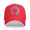 Psychedelic Github Baseball Cap Unisex Hats Visor Protection Snapback  Gifts Caps