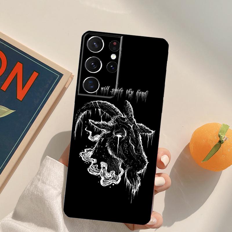 Devil Satan Phone Case For Samsung Galaxy S24 S25 S26 Ultra S20 S21 S22 S23 Plus S10 S25 FE Back Cover