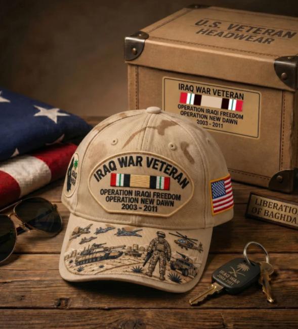 New American Anniversary Baseball Cap D Digital Printing Baseball Cap American Retro Cap