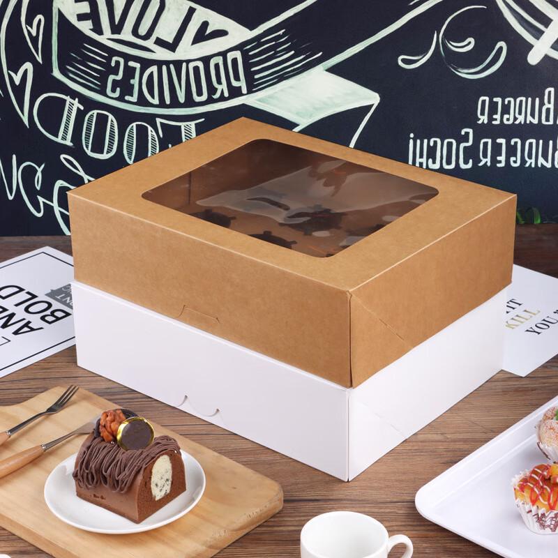 Fanshun 12-Cavity Pre-folded Cupcake & Muffin Box