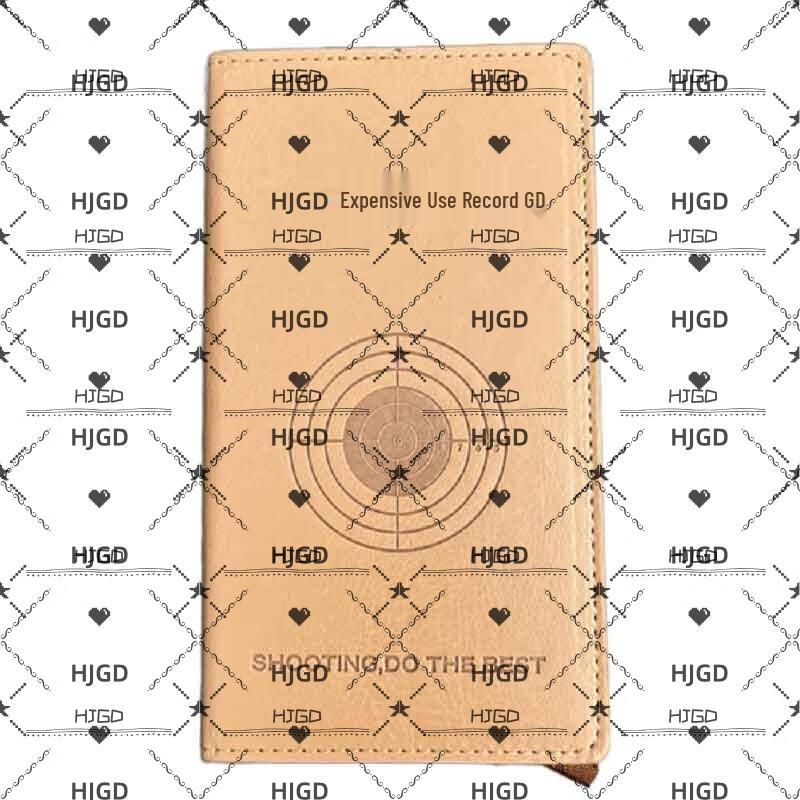 HJGD Shooting Training Record Book