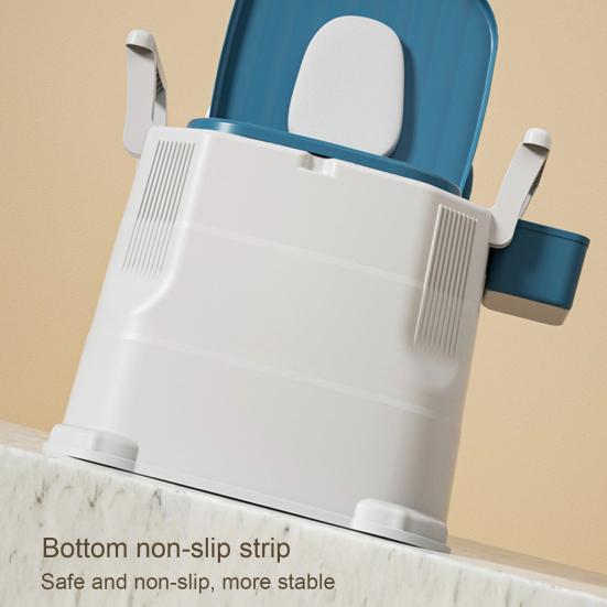 Portable Camping Toilet with Wide Seat for Elder Adults Easy To Clean Stable Portable