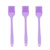 3pcs Food Grade Silicone Kitchen Food Brush Hanging Hole Baking Brush  Cooking