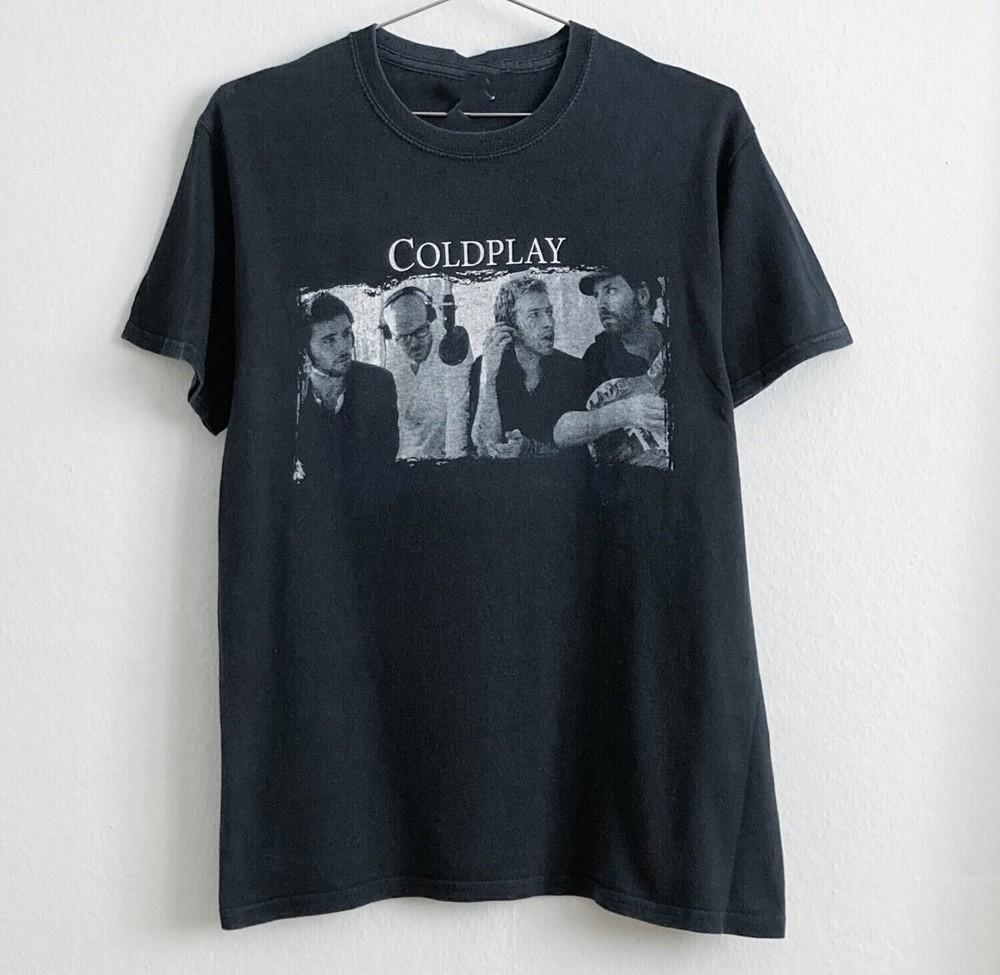 New Coldplay T-Shirt slowed forever shirt Black All T-shirt Unisex T-Shirt S