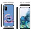 Cover for iPhone 17 16 15 Xiaomi Poco Redmi Note 14 13 12 11 Pro 9 16e Samsung Galaxy S25 S24 S23 OPPO Huawei Blue Lilo Cartoon Stitch Pink Phone Case