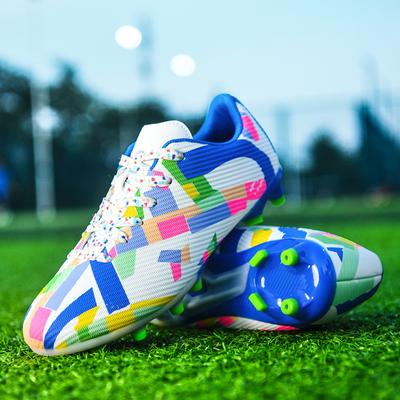 Mode Original FG/TF Herren Fußballschuhe Mode Bunte Teenager Fußballschuhe Professionelle Outdoor Rutschfeste Schnelle Fußballschuhe Herren