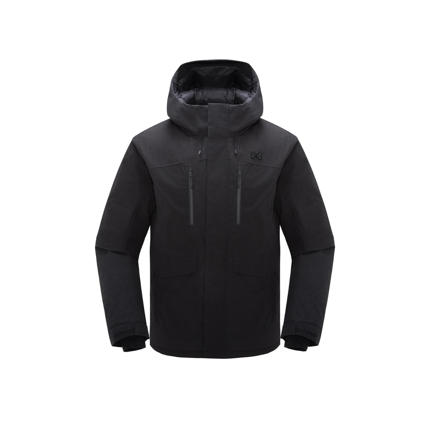 

Under Armour Travel Outdoor Series Casual Comfortable Warm Fashion Down Jacket Men Jacket Dark-Black 14412280-0033