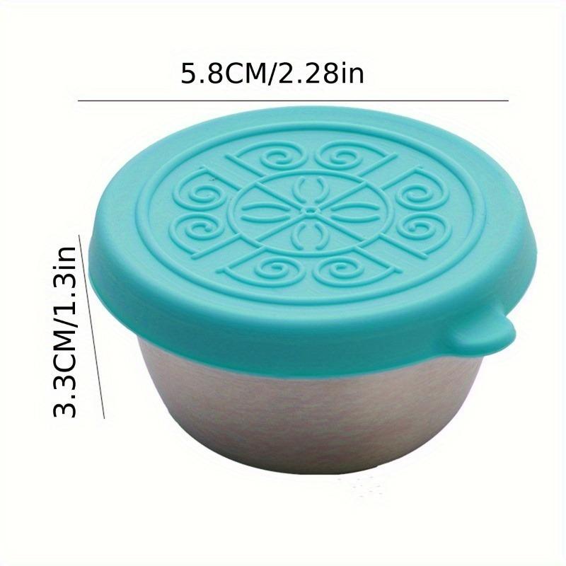 

1pc Sealed Dipping Cup With Lid Salad Ketchup Container Leak-proof Outdoor 50ml/1.9oz Dipping Cup