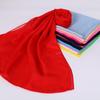 Однотонная шаль из шифона-жоржета красного цвета - Легкий женский танцевальный шарф
