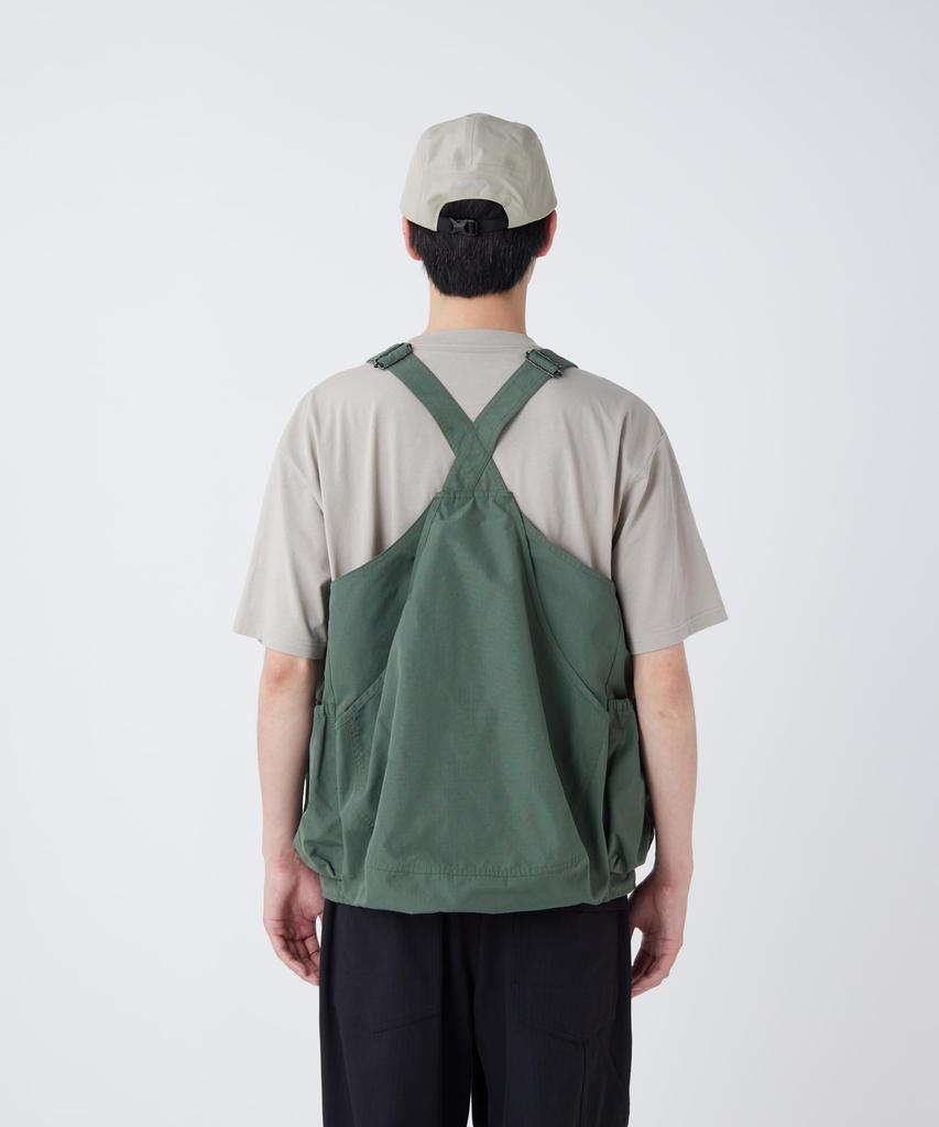 Snow Peak TAKIBI Ripstop Vest OLIVE L VT-26SU002 (Men's/Women's Vest)