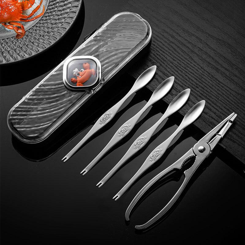 KAPABEAR Portable Crab Eating Tool Set