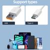 Quick Charging Multi Device Power Strips 16 Outlets 3 USB 2 Type C Port Double Side Outlets for Electronics Devices
