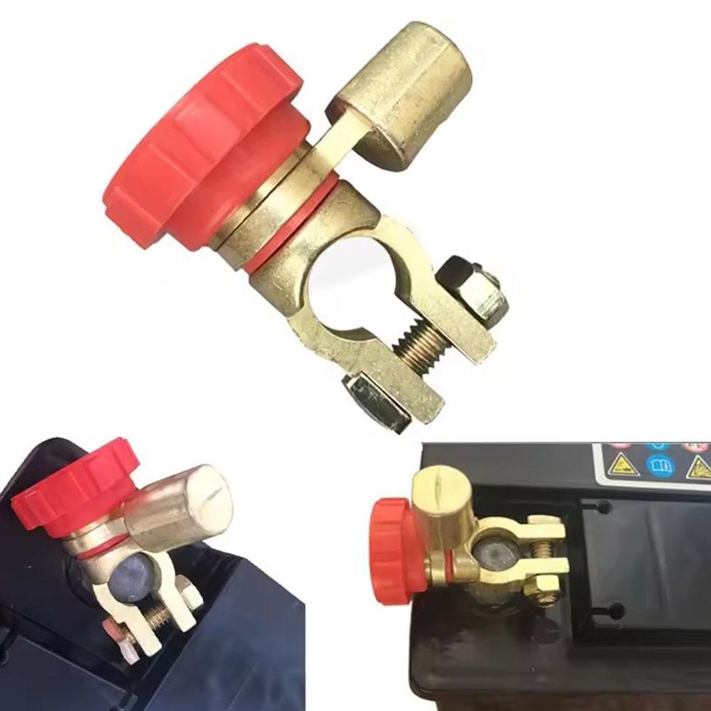 Car Battery Disconnect Car Battery Power Terminal Isolator Anti-Leakage 12 Volt Circuit Shutoff Accessorie Br R6Q9
