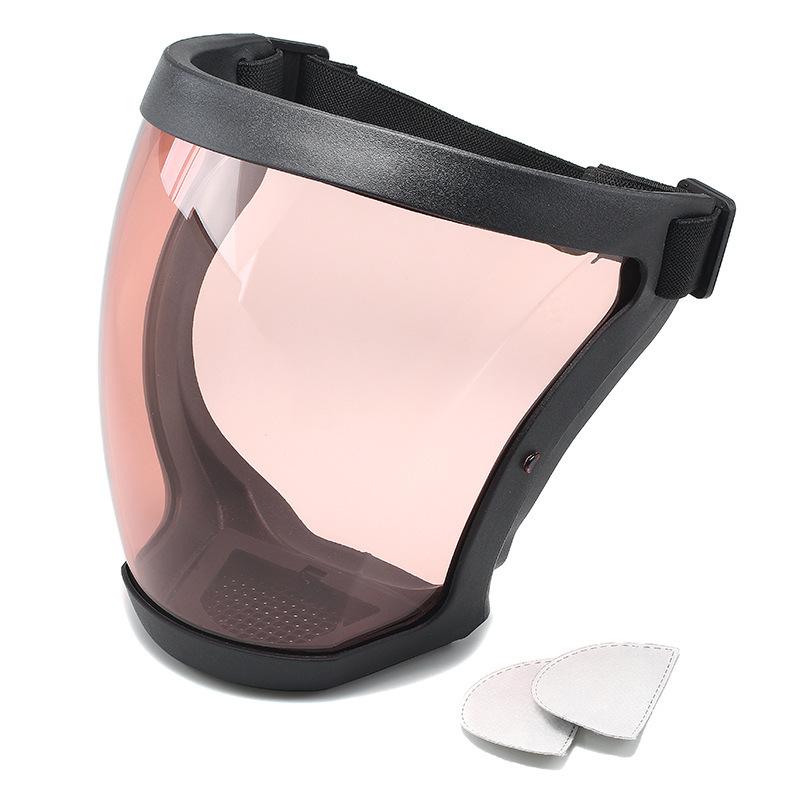 Mască de protecție Protector facial transparent Mască facială de protecție Mască de siguranță în aer liber Capac pentru cap Protecție la locul de muncă Rezistent la stropire