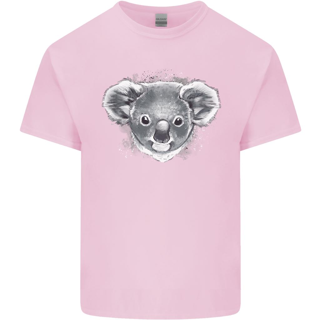 A Koala Bear Head Unisexs Light Cotton Tshirt