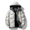 - Padded Clothes Men's Winter Loose Waterproof Thickened Padded Jacket Casual Warm Bread Clothes Hooded Padded Clothes