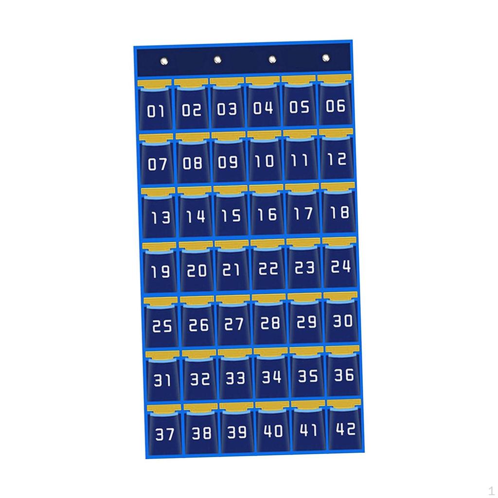 Wiszący organizer do przechowywania w klasie na urządzenia elektroniczne - Rozwiązanie oszczędzające miejsce