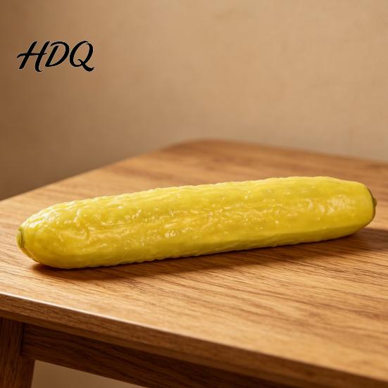 Pickled Cucumber Toy Decompress Toys with Sour Pickles Shape Fidget Soft Elastic Realistic Pickle Slow Rebound Stress Relief for Prank Funny Prop