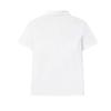 Fila Simple Solid Color Fashion Moisture Wicking Polo Shirt Women Tops White F11W621102FWT