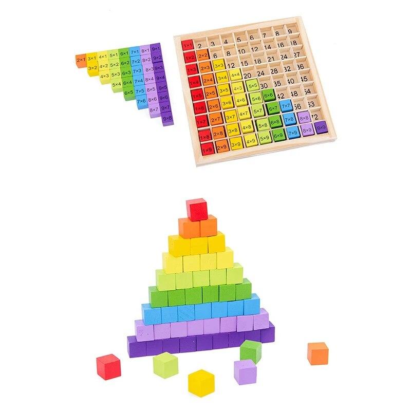 Montessori-Lernspielzeug für Kinder, Mathematik, Zahlen ...