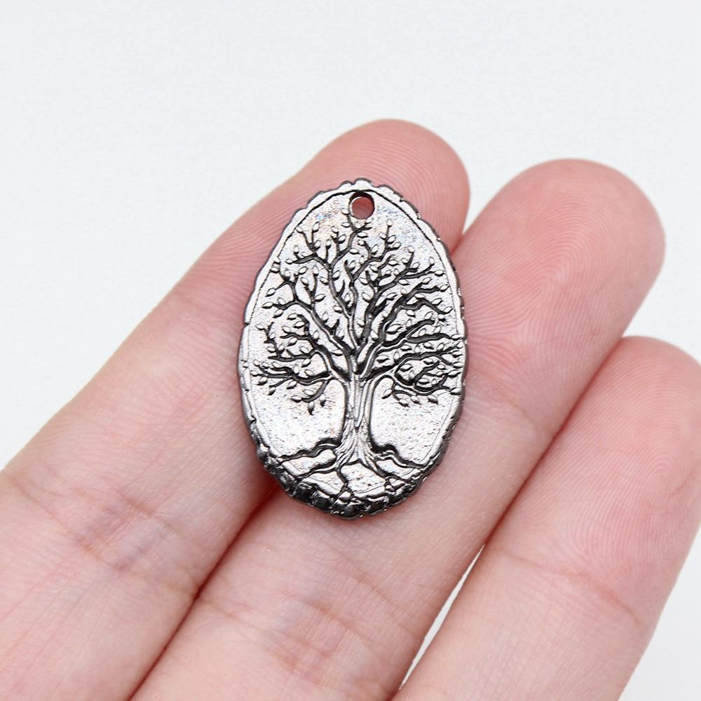 Charms Big Tree Of Life Pendants Wedding Jewelry Findings QC017